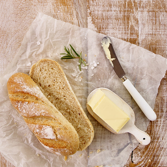 Bageform til 4 mini baguette, perforeret