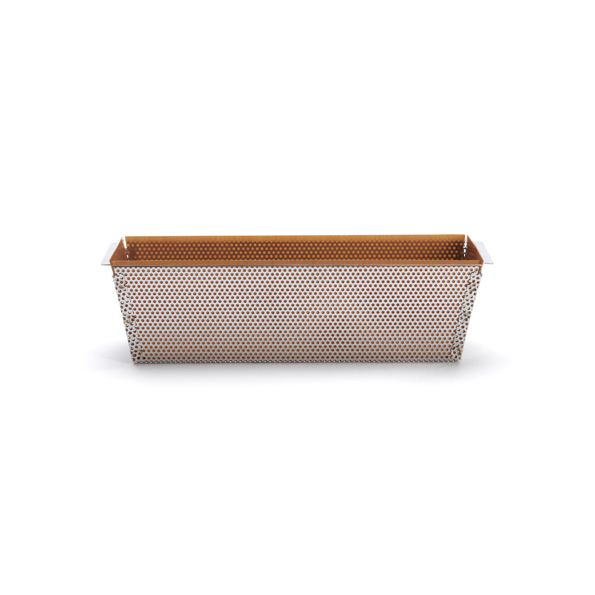 Bageform, perforeret, rektangulær, 26 x 8,6 cm