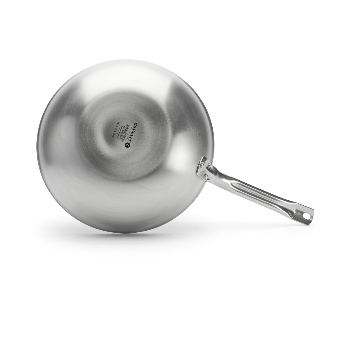 Wok i rustfrit stål Ø32 cm, Alchimy fra de Buyer