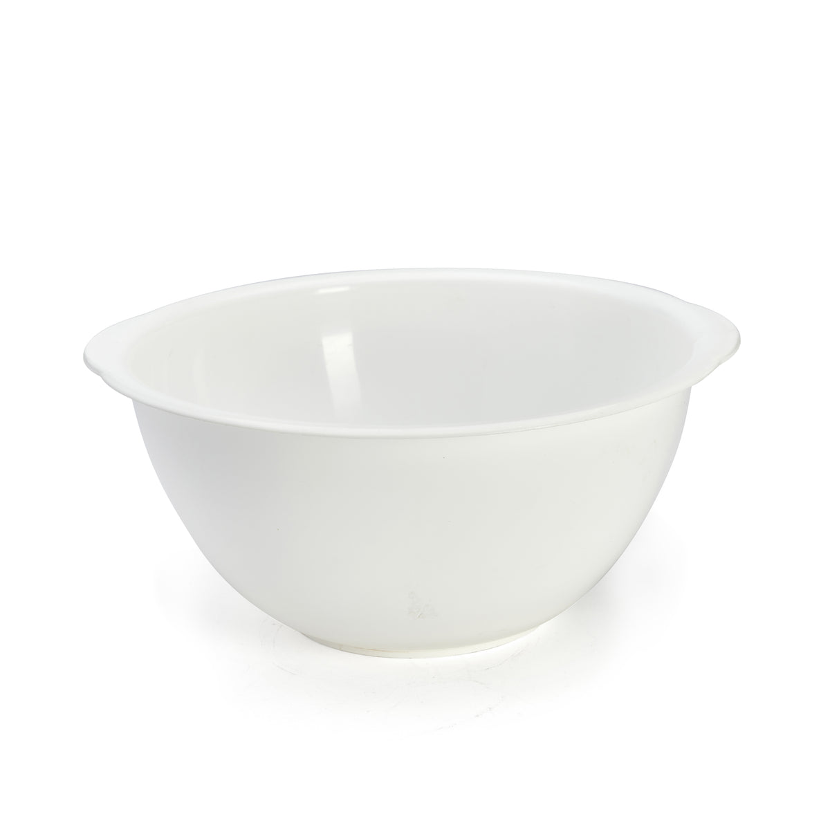 Røreskål, hvid plast