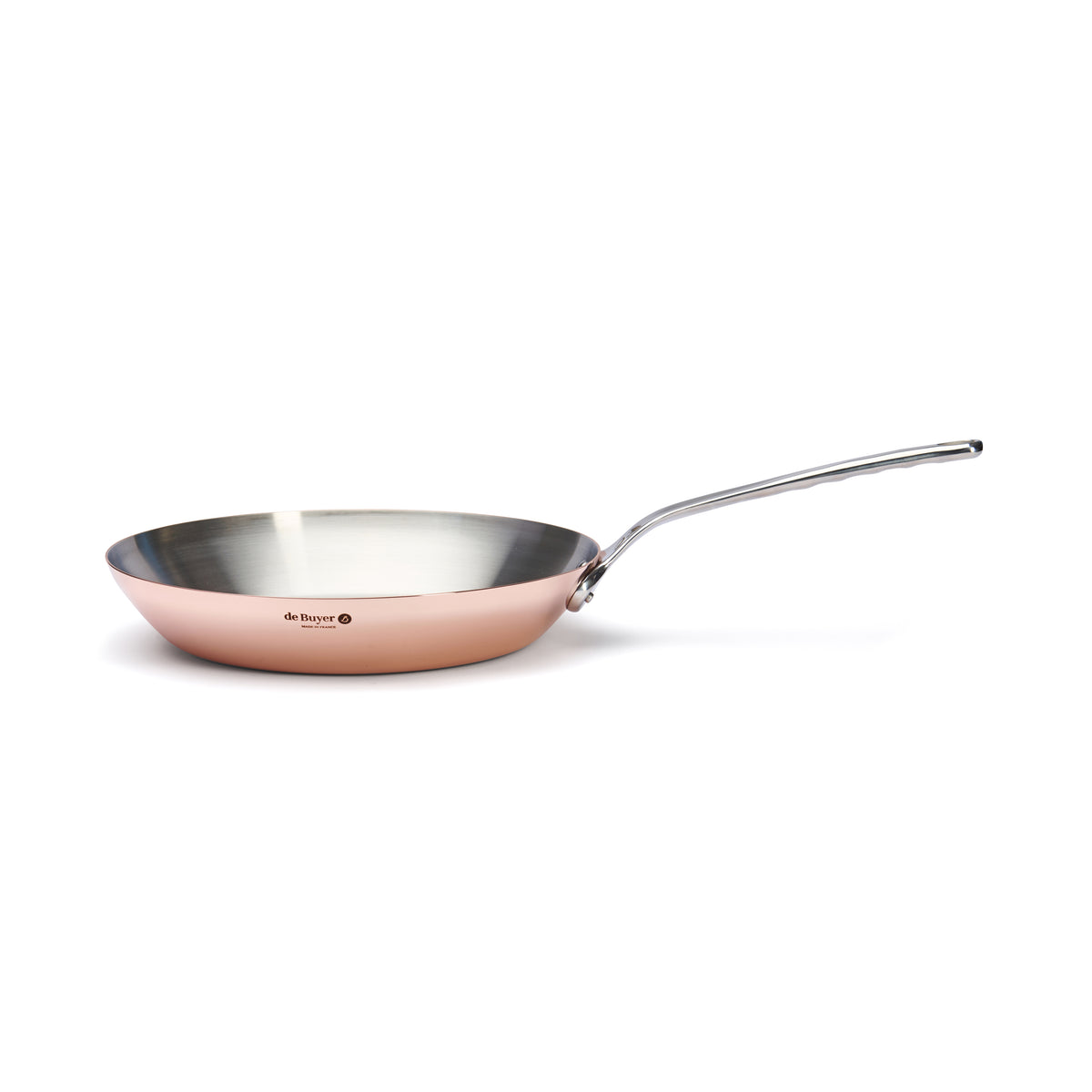 Stegepande i kobber fra de Buyer's Prima Matera, Ø32 cm