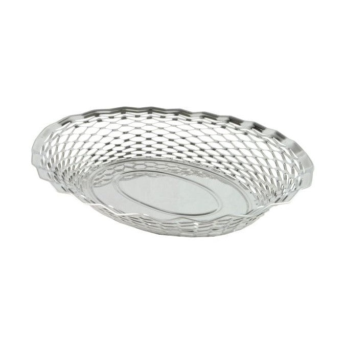 Brødkurv, stor oval 30x24 cm fra Roger Orfevre
