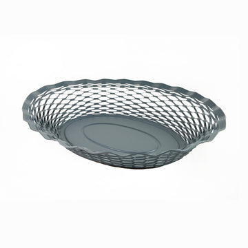 Brødkurv, stor oval 30x24 cm fra Roger Orfevre