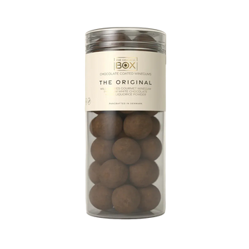 Box The Original – Skovbær, Hvid Chokolade og Lakrids