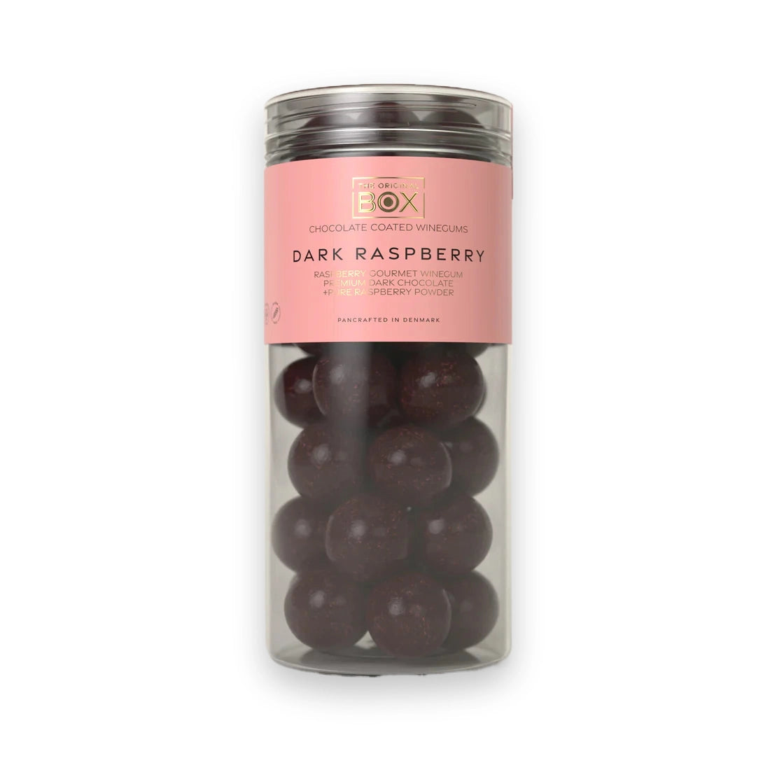 Box The Original – Hindbær og Mørk Chokolade