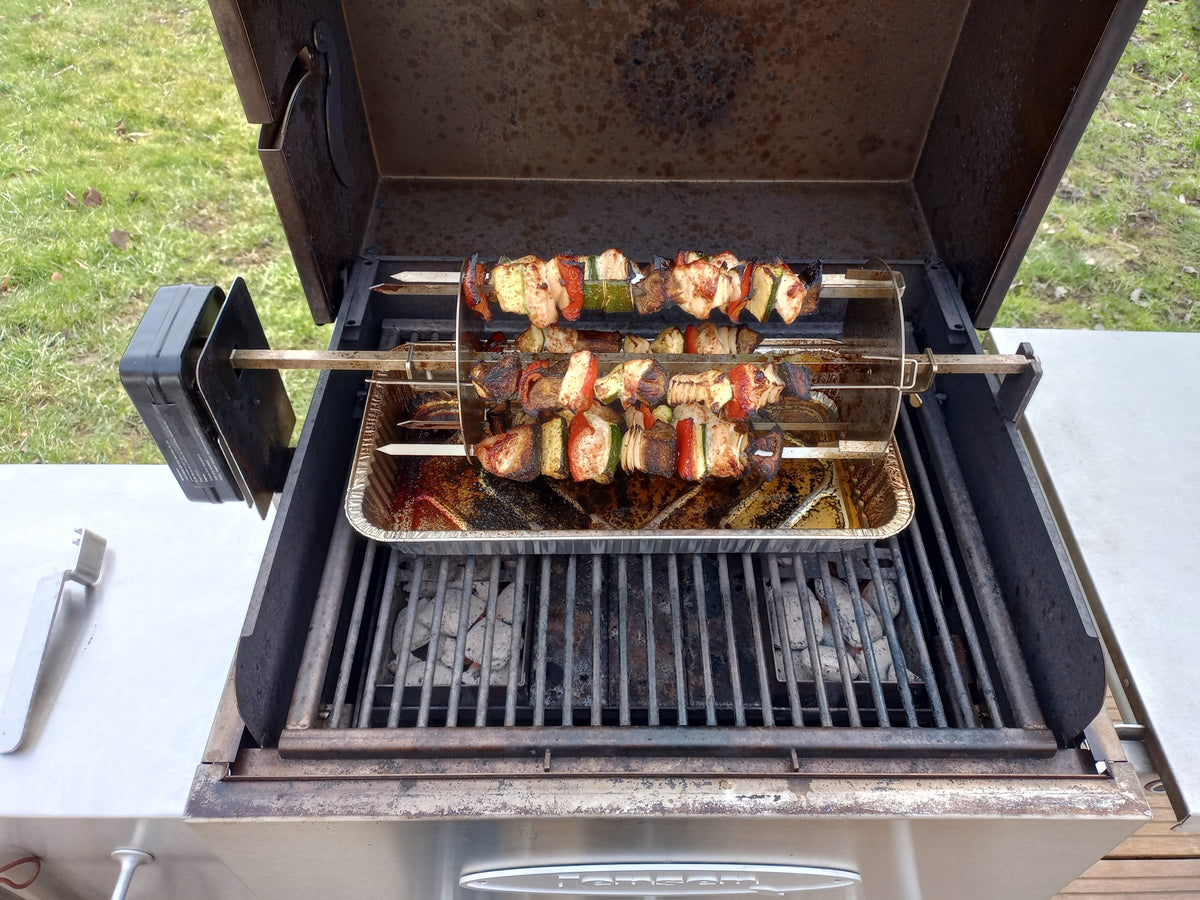Grillspyd 6 stk med holder til rotisseri fra JensenGrill