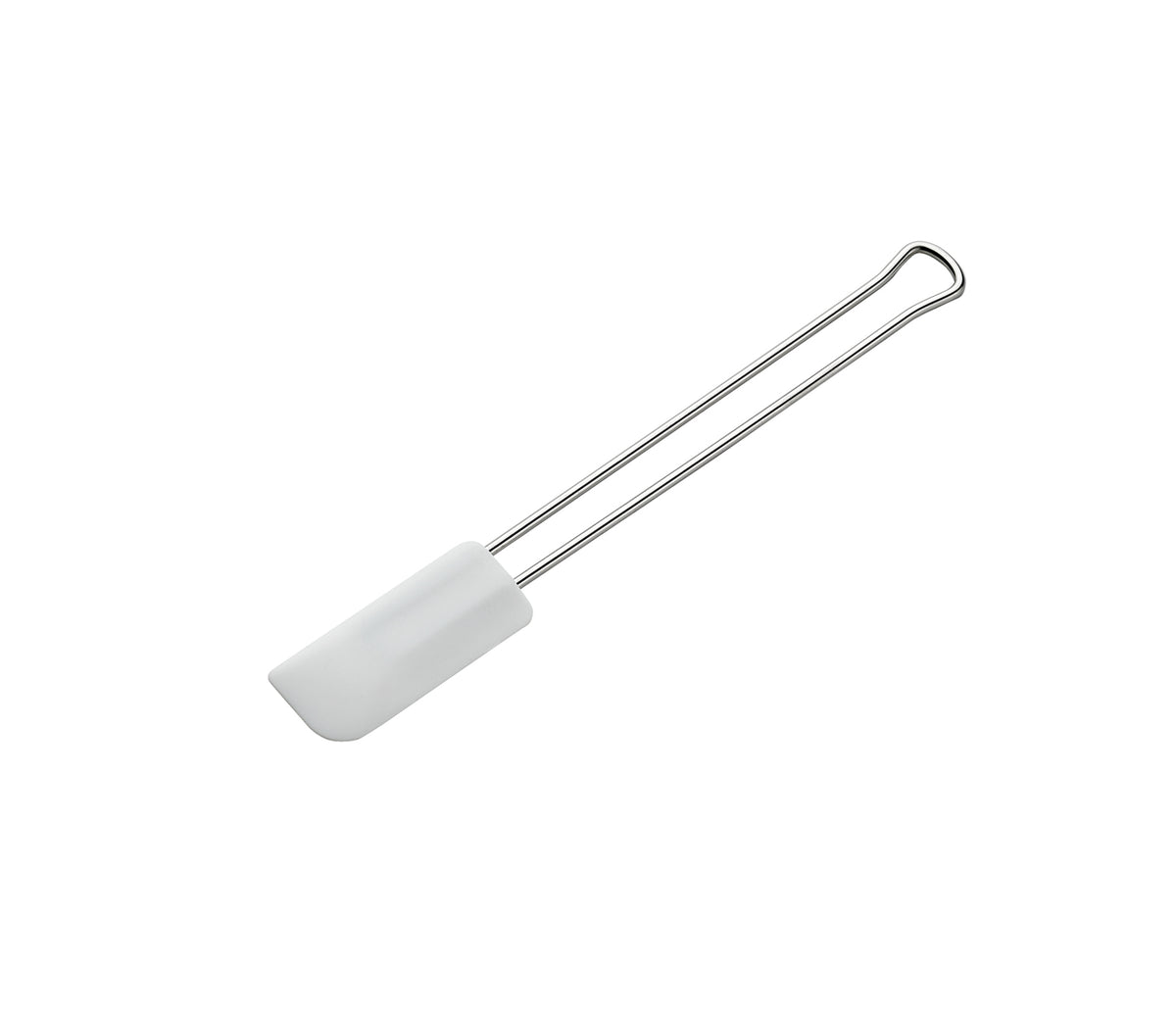 Dejskraber, smal, hvid, L 20 cm