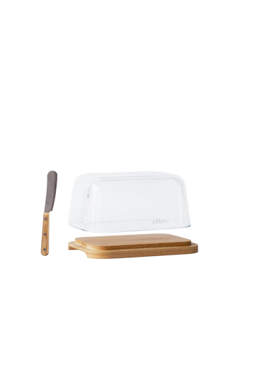 Smørklokke inkl. smørekniv