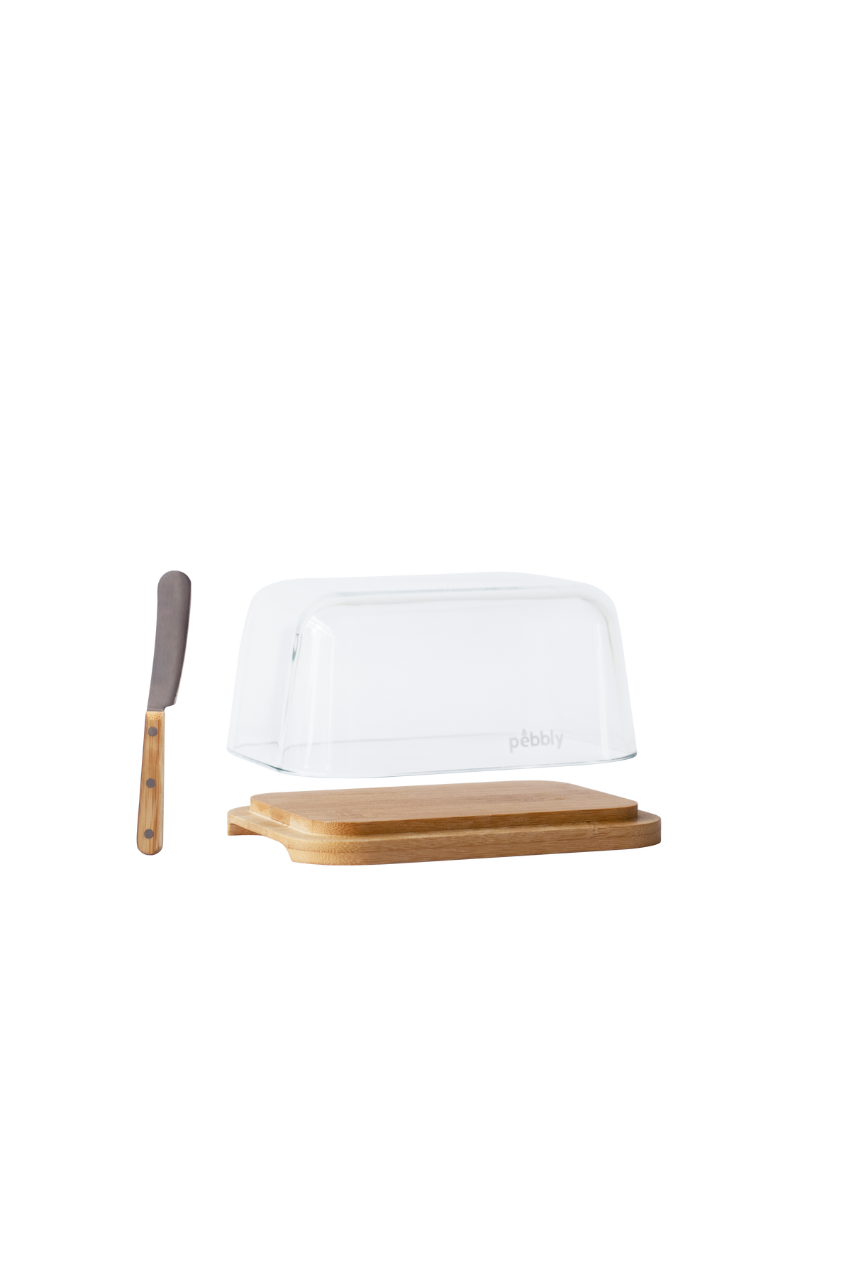 Smørklokke inkl. smørekniv