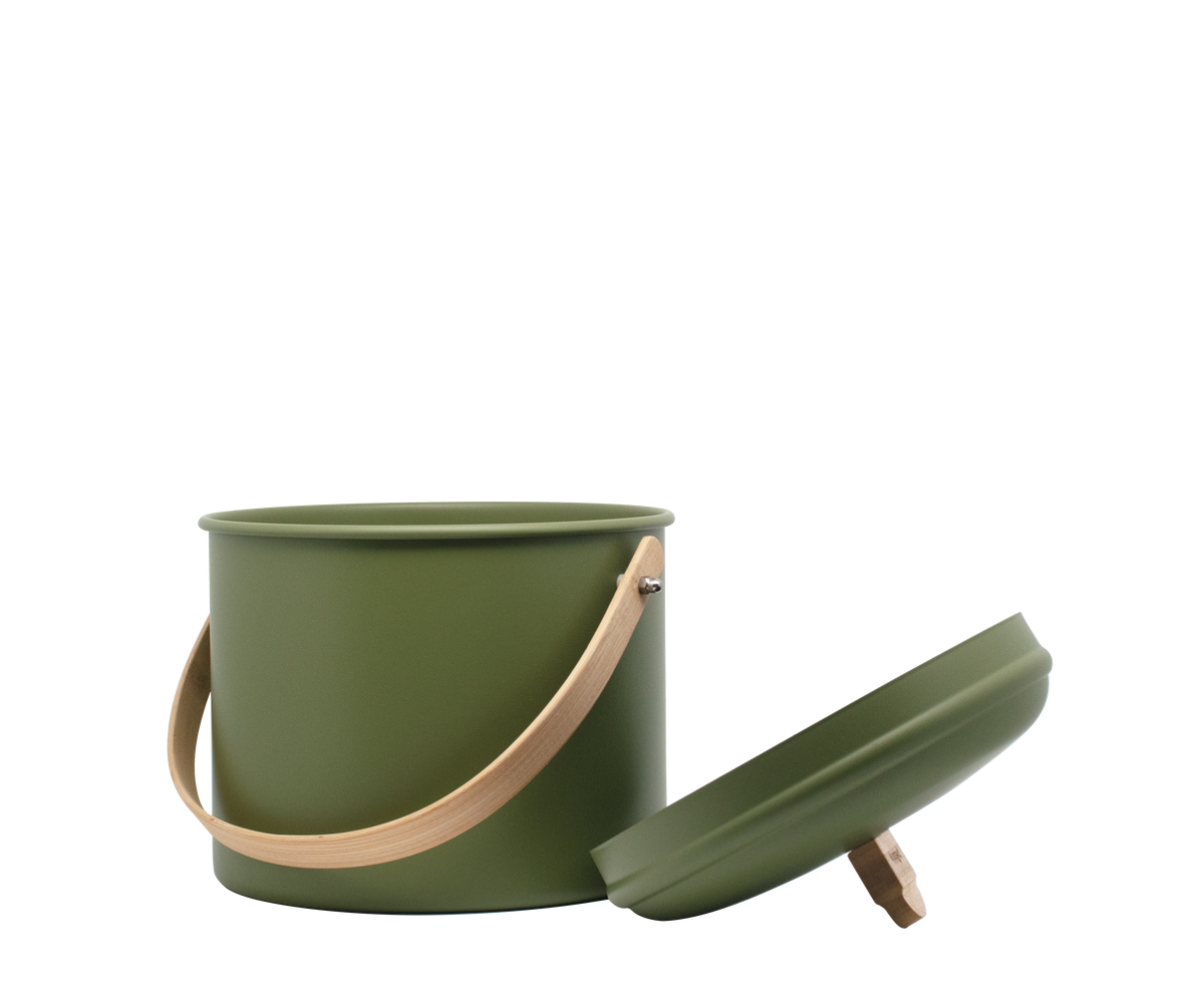 Kompostspand med kulfilter