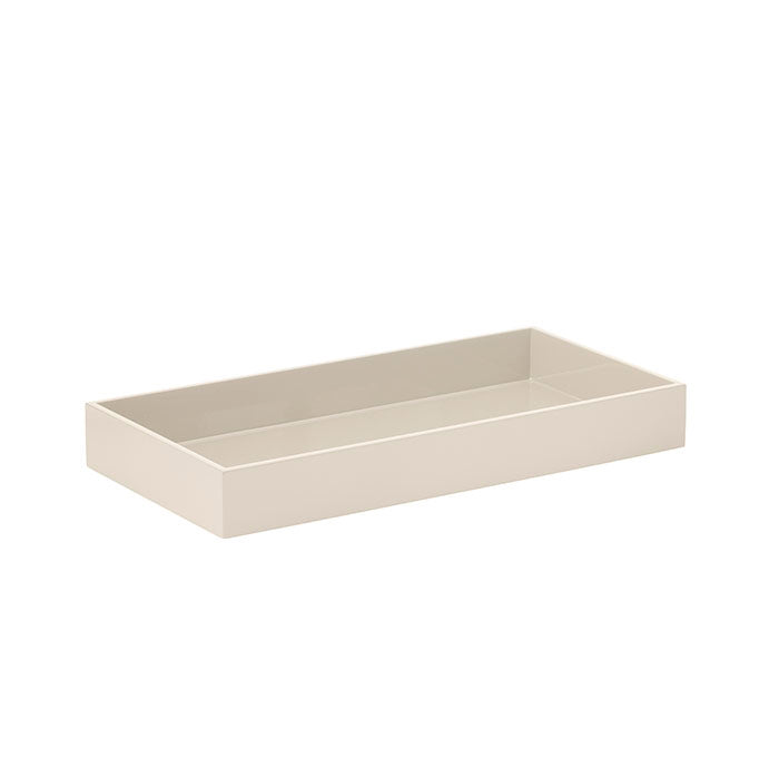 Bungalow rektangulær bakke Cream – 24 x 65 cm