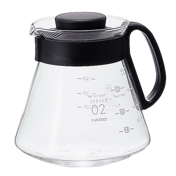 Kaffekande, Hario V60 02 Range Server Glaskande, 600ml