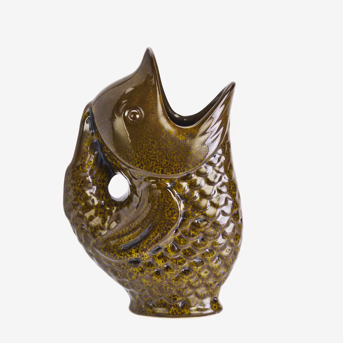 Vase i Stentøj – Fiskformet, flere farver