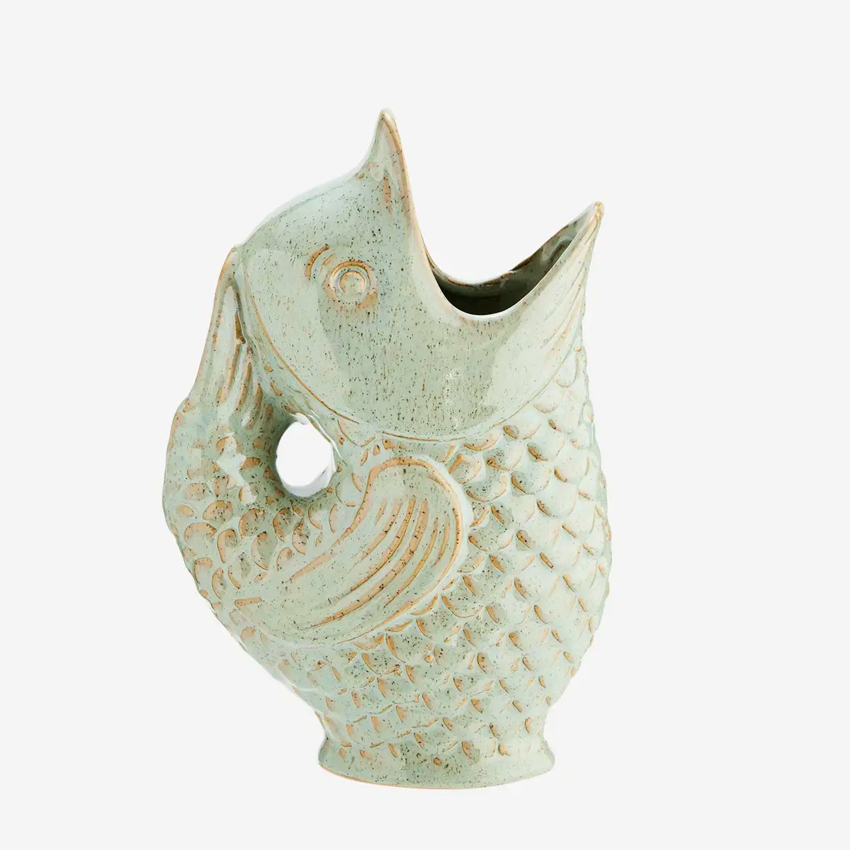 Vase i Stentøj – Fiskformet, flere farver