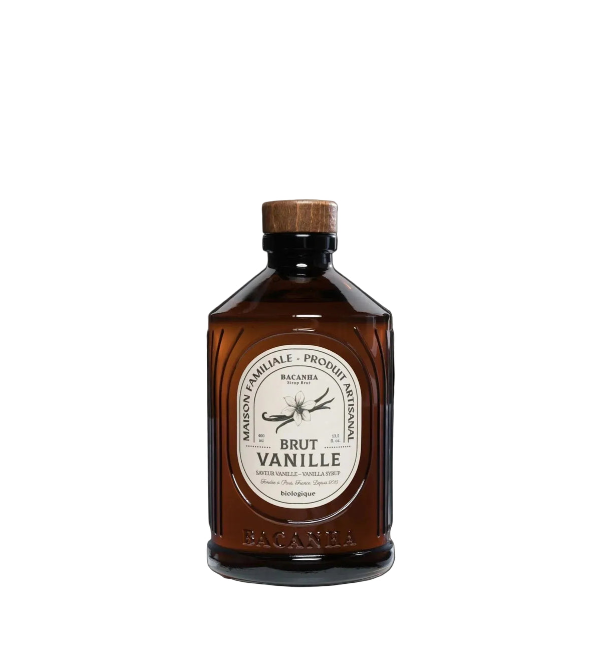 Økologisk Vaniljesirup fra Bacanha 400 ml
